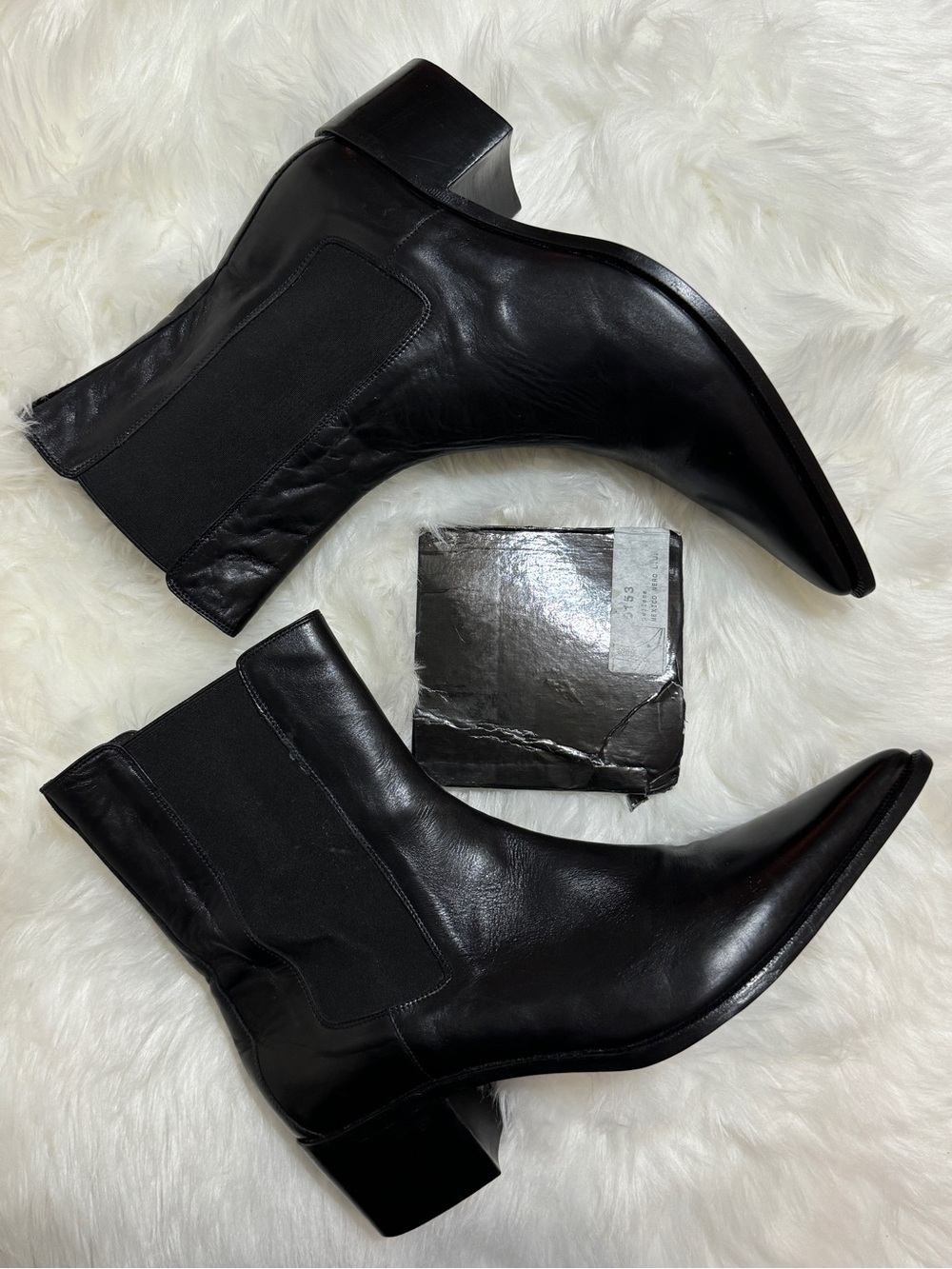 CASADEI Chelsea Ankle Disco Boot 2" Cuban Heel Soft Leather Point Toe Anti-Slip